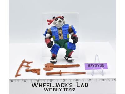 Panda Khan 100% Complete Teenage Mutant Ninja Turtles 1990 Playmates Figure