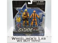 Blowtorch vs Heat Viper G.I. Joe 50th Anniversary 2014 Hasbro NEW MOSC SEALED
