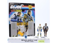 Maverick & Blocker Battle Force 2000 COMPLETE W/ 34 Cardback G.I. Joe Vintage