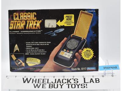Classic Communicator W/Box 100% Complete Star Trek Playmates 1984 Vintage