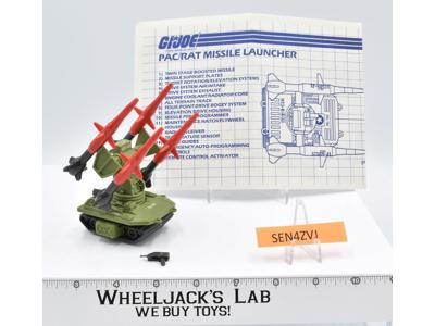 Pac/Rat Missile Launcher 1983 GI Joe Hasbro Vintage ARAH Action Figure Vehicle