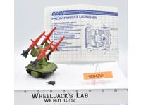 Pac/Rat Missile Launcher 1983 GI Joe Hasbro Vintage ARAH Action Figure Vehicle