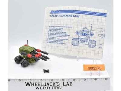 Pac/Rat Machine Gun 100% Complete G.I. Joe 1983 Hasbro Vintage Vehicle