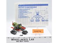 Flame Thrower Pac/Rat  Complete 1983 GI Joe Hasbro Vintage Action ARAH Vehicle