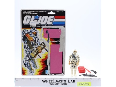 Storm Shadow V2 100% Complete W/ 34 Cardback 1988 GI Joe ARAH Vintage