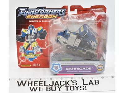 Barricade Powerlinx Battles Robots in Disguise Transformers Energon 2004 Hasbro