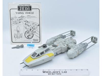 Y-Wing Fighter 100% Complete Star Wars Return of the Jedi 1983 Vehicle