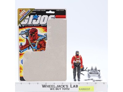 Astro Viper V1 100% Complete W/34 Cardback G.I. Joe 1988 Vintage Figure