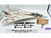 Skystriker XP-14F &amp; Ace G.I. Joe 1983 Hasbro Vintage Action Figure Vehicle