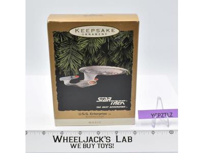 U.S.S. Enterprise Star Trek MIB NEW MAGIC Keepsake Ornament 1993 Hallmark