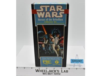 Heroes of the Rebellion Star Wars Wes End Games 1980's Metal Figures set of 10