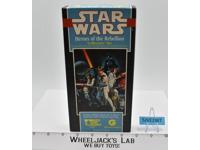 Heroes of the Rebellion Star Wars Wes End Games 1980's Metal Figures set of 10