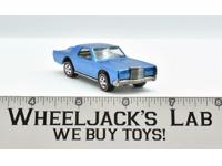 Custom Continental Mark III Blue 1968 Restored Redline Hot Wheels Mattel Vintage