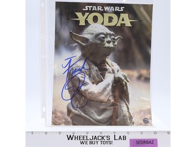 Yoda Star Wars Frank Oz AUTOGRAPHED 8x10 Picture W/ COA