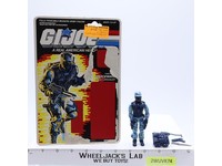 Shockwave V1 100% Complete 34 Cardback 1988 G.I. Joe Hasbro Vintage Figure