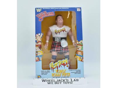 Rowdy Roddy Piper 16" Hot Rod Wrestling Superstars MISB 1985 WWF Titan Sports