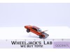 Custom Cougar Orange Hot Wheels 1967 1968 Mattel Redline Spring base plate Vtg