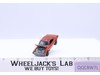 Custom Cougar Orange Hot Wheels 1967 1968 Mattel Redline Spring base plate Vtg