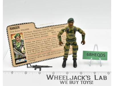 Stalker V1.5 100% Complete Swivel Arm G.I. Joe 1983 Hasbro Action Figure Vintage