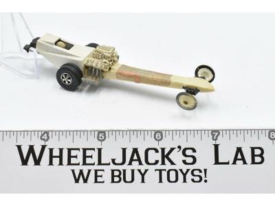 Fuel Dragster White 1970 Hot Wheels Mattel Vintage