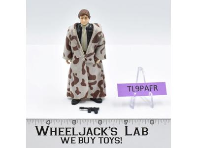 Han Solo Trench Coat 100% Complete Star Wars ROTJ 1983 Vintage Kenner NO REPRO