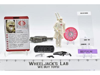 Storm Shadow Ninja Mercenary 100% Complete GI Joe Rise of Cobra 2009 Hasbro