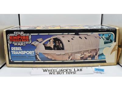 Rebel Transport 100% Complete W/Box NICE COLOR 1982 Star Wars ESB Kenner