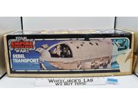 Rebel Transport 100% Complete W/Box NICE COLOR 1982 Star Wars ESB Kenner