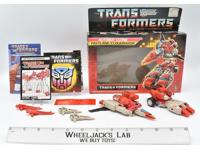 Fastlane &amp; Cloudraker NR MINT FIG MIB 100% Complete 1987 Vintage G1 Transformers
