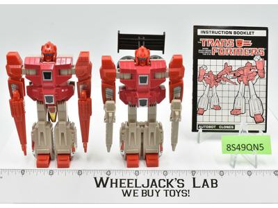 Fastlane &amp; Cloudraker 100% Complete Vintage 1987 G1 Transformers Action Figure