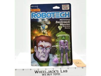 Zentraedi Warrior #2 NEW SEALED MOSC Robotech 1985 Matchbox Vintage Figure