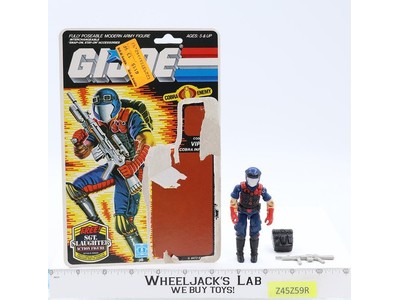 Vipers V1 100% Complete 36 Cardback G.I. Joe 1986 Hasbro Vintage Action Figure