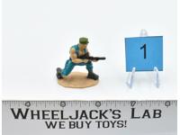 Gung-Ho #1 Micro Figure Complete GI Joe 1989 Hasbro Mini Action Figure