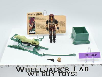 Zartan The Enemy W/ Swamp Skier 100% Complete GI Joe 1984 Hasbro Vintage