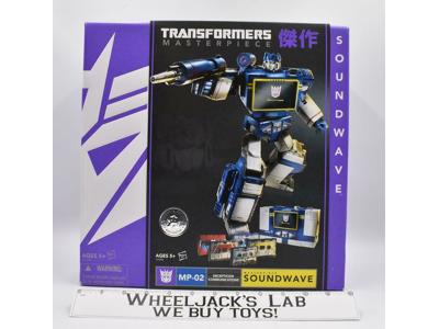 MP-02 Soundwave MISB NEW Transformers Masterpiece Hasbro 2013 Action Figure