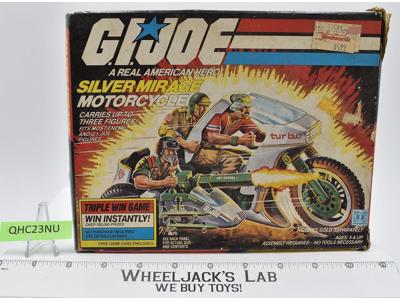Silver Mirage 100% Complete MIB G.I. Joe 1985 Hasbro Vintage Vehicle