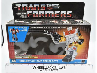 Silverbolt Box Only 1986 Action Figure Vintage Hasbro G1 Transformers