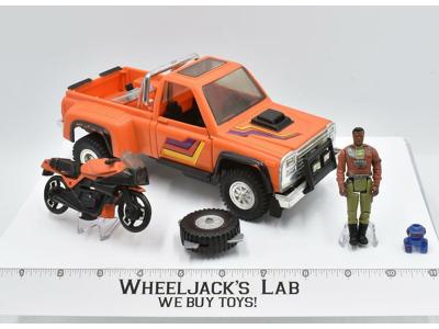 Firecracker W/Hondo MacLean 1985 WORKS MASK Kenner Vintage Action Figure Vehicle