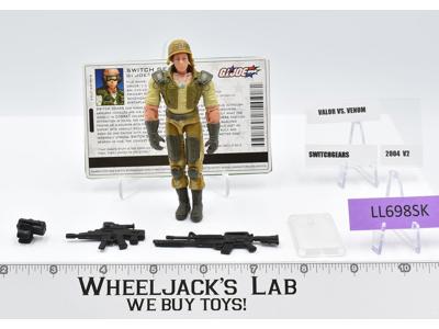 Switch Gears v2 100% Complete GI Joe Desert Patrol Squad 2004 Hasbro Figure