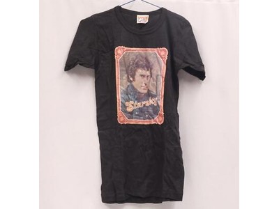 Starsky & Hutch T-Shirt Adult SMALL Top Black Paul Michael Glaser "Starsky"
