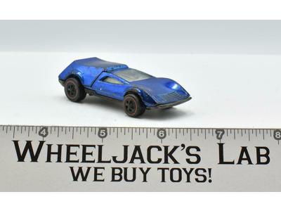 Tri Baby Blue 1969 Redline Hot Wheels Mattel Vintage RL