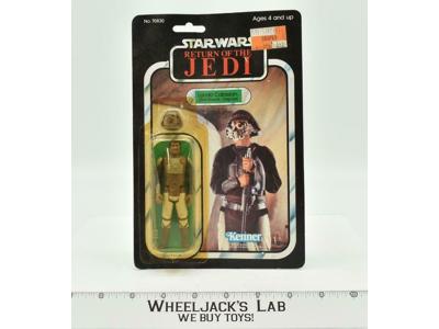Lando Calrissian MOSC 77 Back Star Wars ROTJ Kenner Vintage 1984