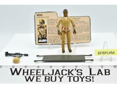 Doc V1 100% Complete GI Joe 1983 Vintage Hasbro Action Figure