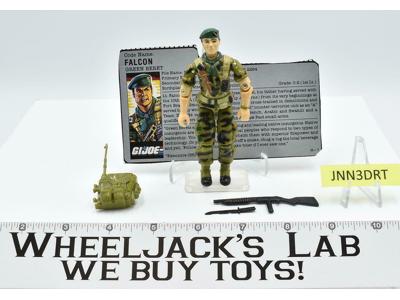 Falcon V1 100% Complete 1987 GI Joe ARAH Vintage Hasbro