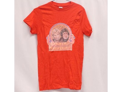 Starsky & Hutch T-Shirt Adult Small Top Red David Soul Paul Michael Glaser
