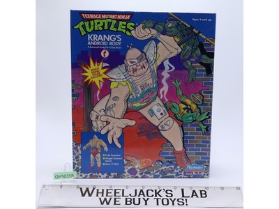 Krang's Android Body W/Box 100% Complete TMNT 1991 Playmates Action Figure