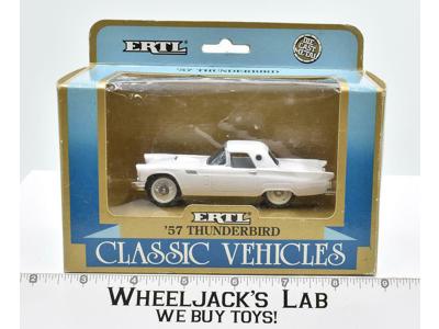 '57 Thunderbird Classic Vehicles ERTL 1990 Die-Cast Vehicle Toy