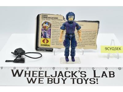 Tele-Vipers V1 100% Complete GI Joe ARAH Vintage Hasbro 1985 Action Figure