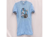 Starsky & Hutch T-Shirt Adult Medium Med Top Blue David Soul Paul Glaser