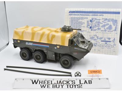 A.P.C. Amphibious Personnel Carrier Complete GI Joe 1983 Hasbro Vehicle Vintage